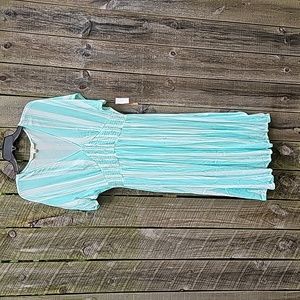 Beautiful Mint green and white dress